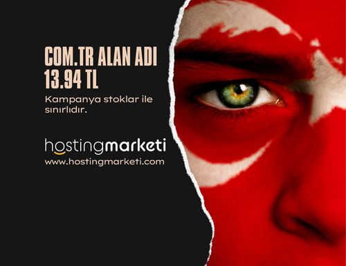 com.tr alan adı 13.94 TL